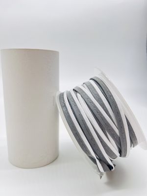 1 - 2cm Silver Reflective Piping Adding Visibility And Safety Features To Garments
