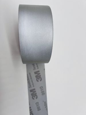 EN20471 OEKO-TEX Certified 9910 9920 Silver Reflective Fabric For Clothing