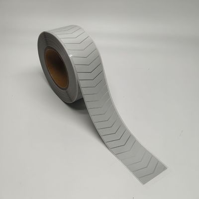 Twill Stripes Reflective Heat Transfer Film Self Adhesive For Clothing Workwear Outwear